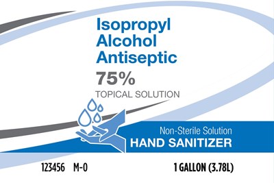 hand sanitizer gallon.jpg Isporopyl Alcohol Antiseptic - hand sanitizer gallon